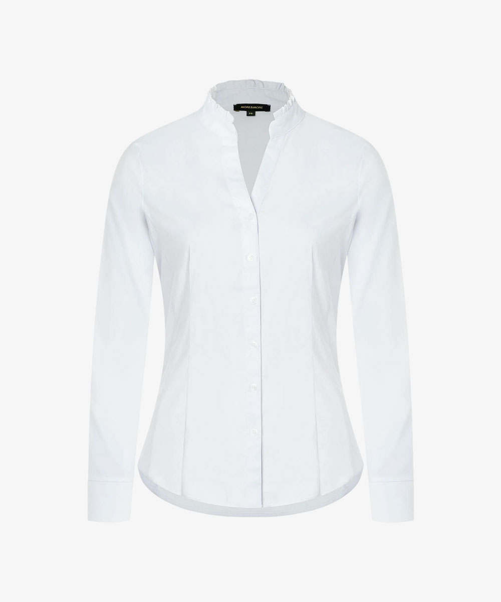 01-4 پیراهن دکمهدار زنانه با یقه باز - تصویر 1